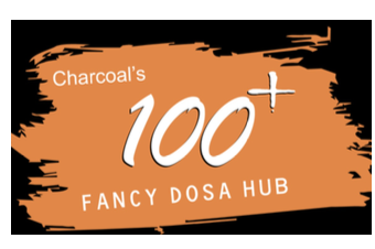Charcoal's 100+ Dosa Hub logo